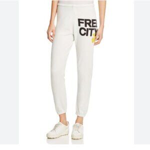 Freecity  Logo Cotton Sweatpants size xs